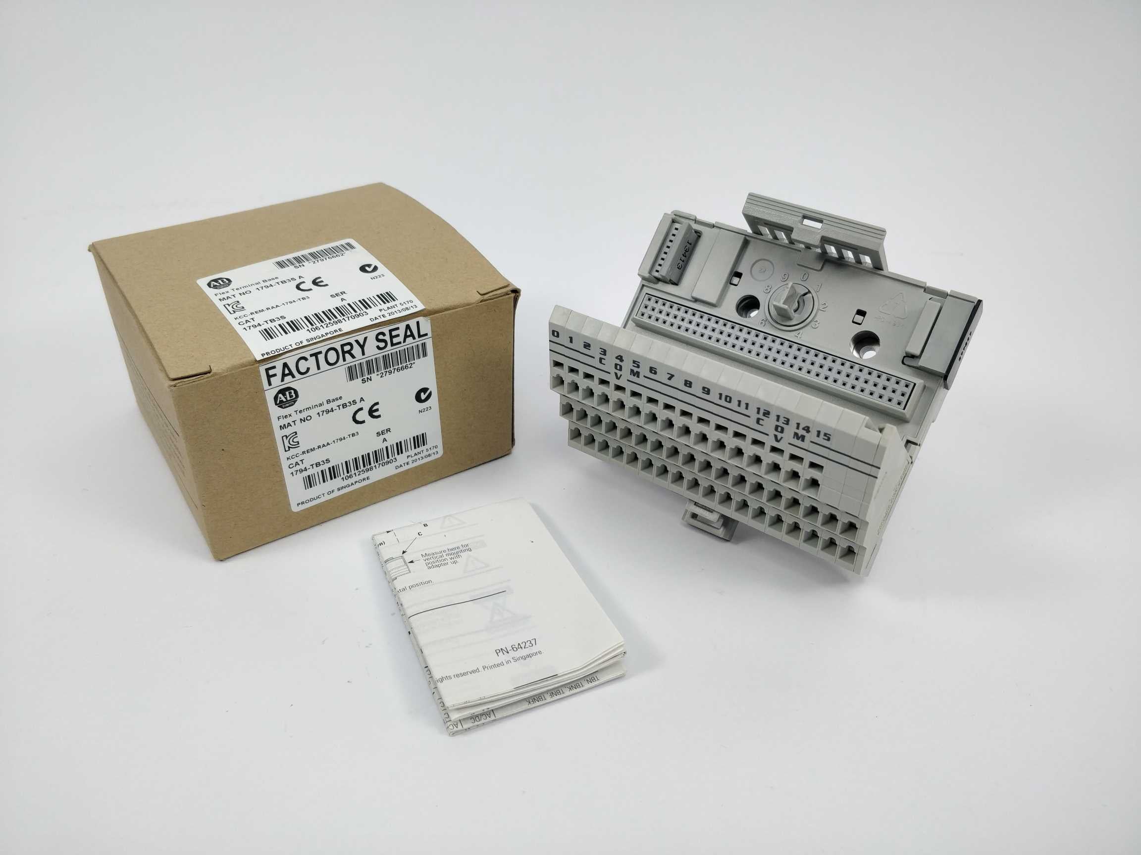 AB 1794-TB3S Flex Terminal Base Ser. A Mode