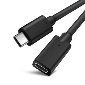 NÖRDIC 3m USB2.0 USB-C ha til C ho forlængerkabel 2,4A 480Mbps 12W Online salg
