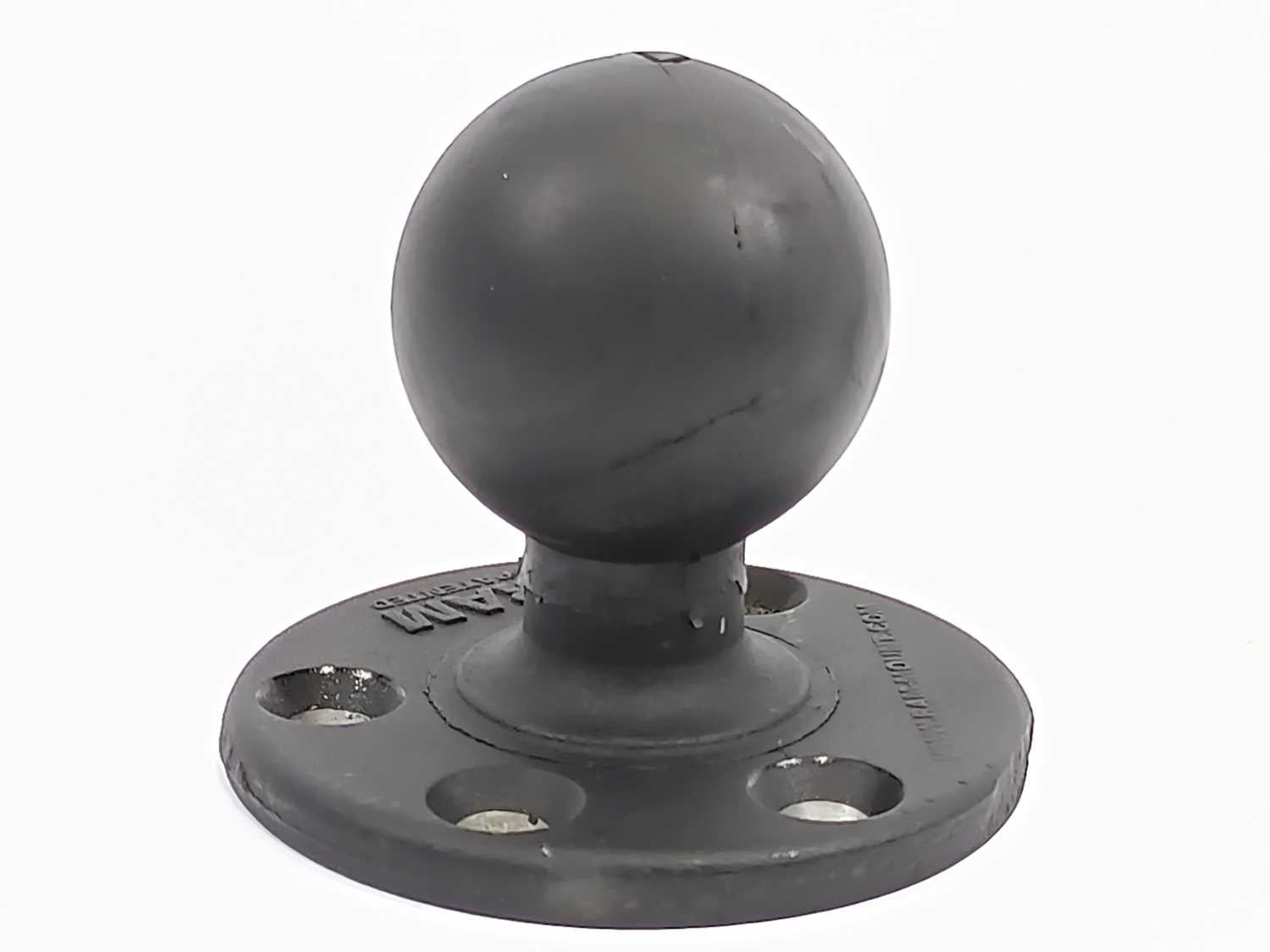 RAM RAM-D-202U RMR-D-178 & 178 3.68" Round AMPS Plate with D size 2.25" Ball