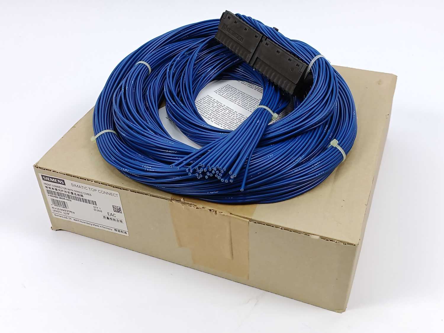 Siemens 6ES7922-3BD20-0AC0 Front connector with single cores 3.2m