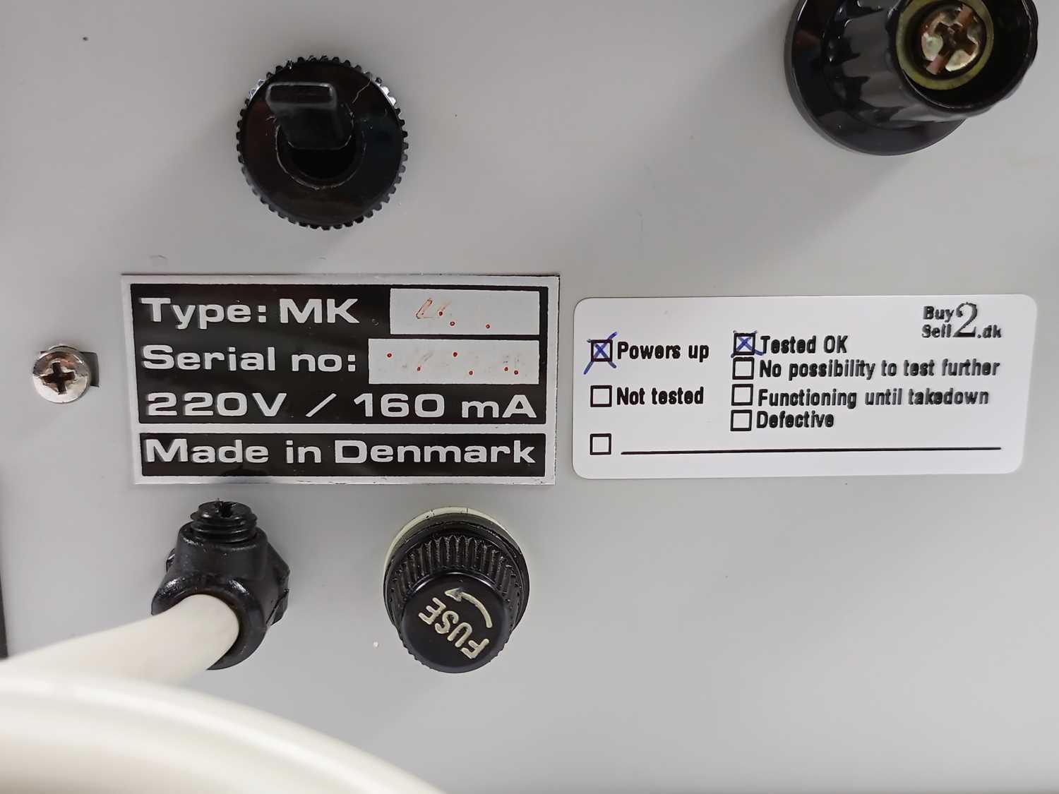 Unknown Manufacture MK4.2 Dual Myograph MK.4 220V / 160mA