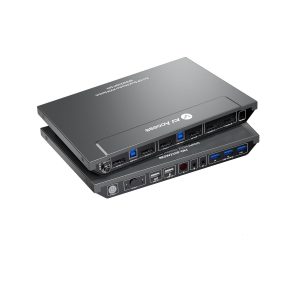 AV Access 8K DisplayPort KVM-switch til to computere til to skærme Mode