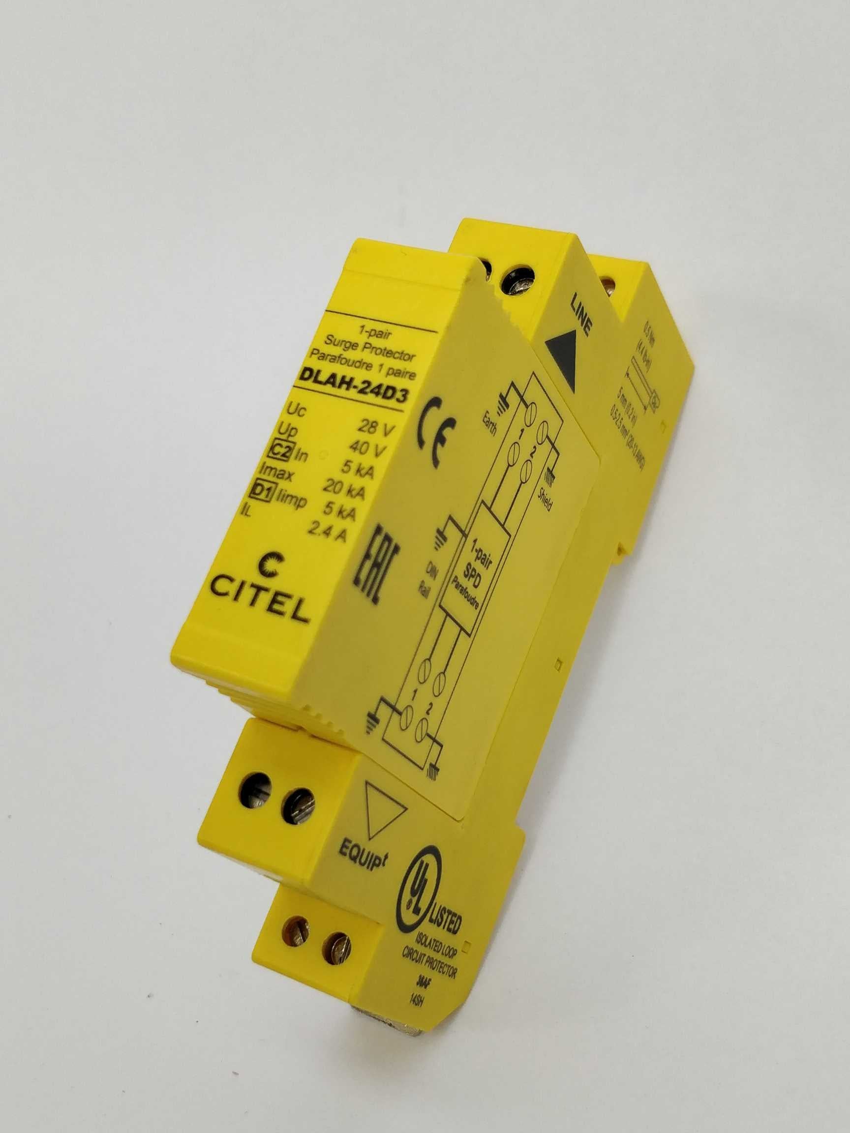 Citel DLAH-24D3 1-pair surge protector Mode