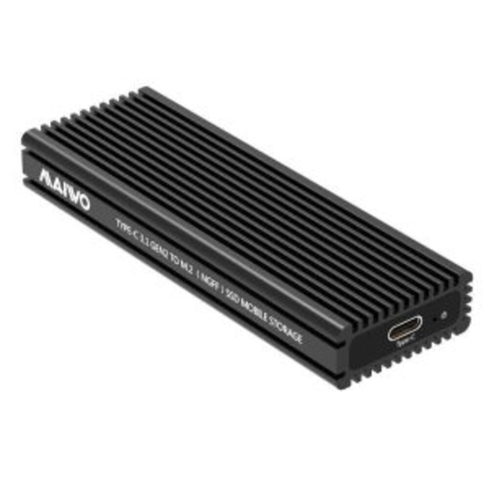Maiwo K1687P2 M.2 SATA & NVMe SSD combo til USB3.1 GEN2 10Gbps ekstern kabinet aluminium Mode