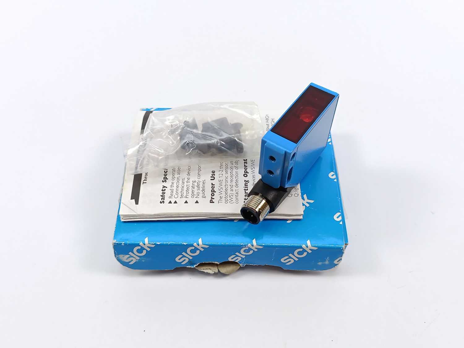 SICK 2019022 WE12-2P430 Photoelectric Sensor