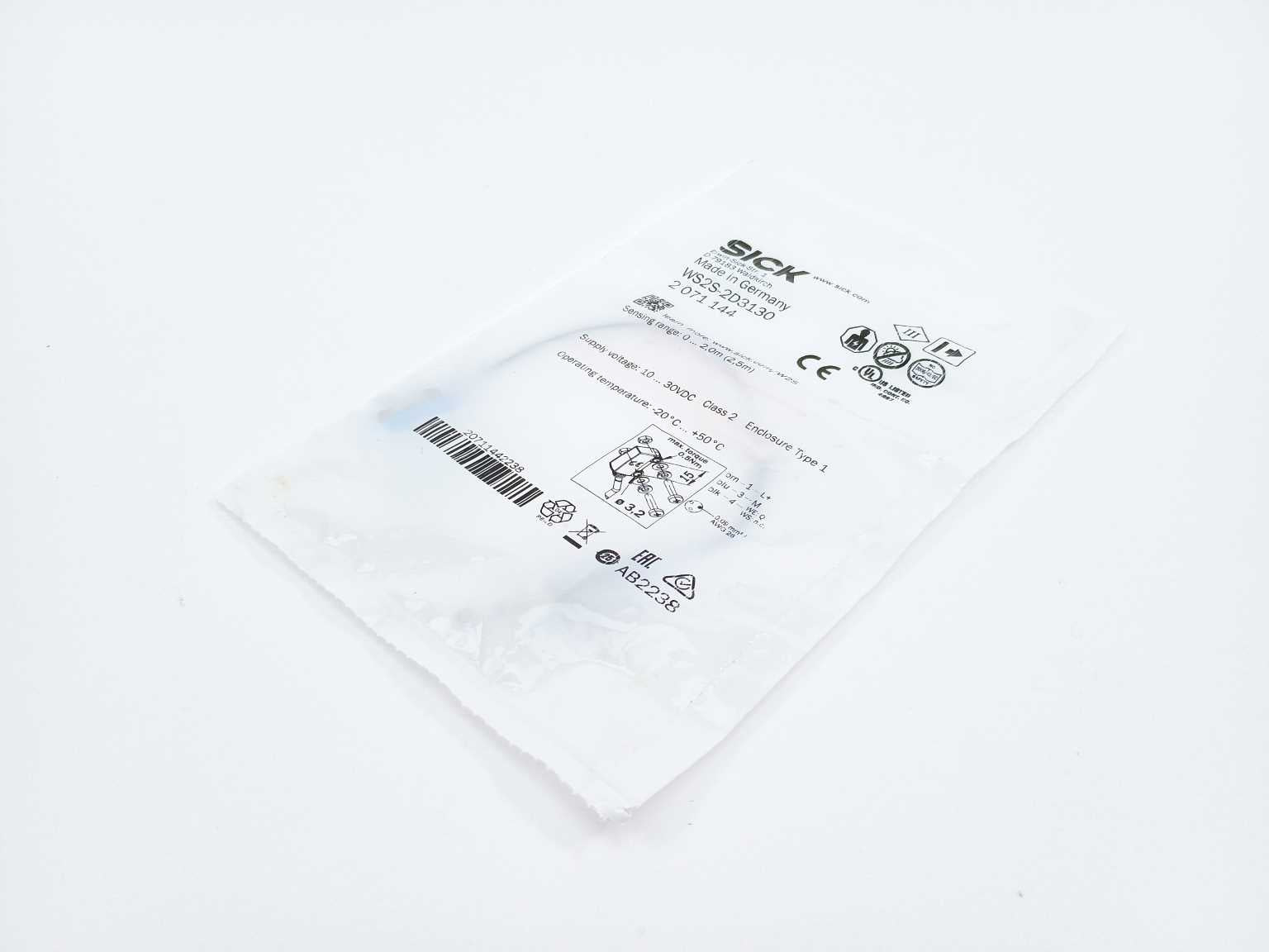 SICK 2071144 WS2S-2D3130