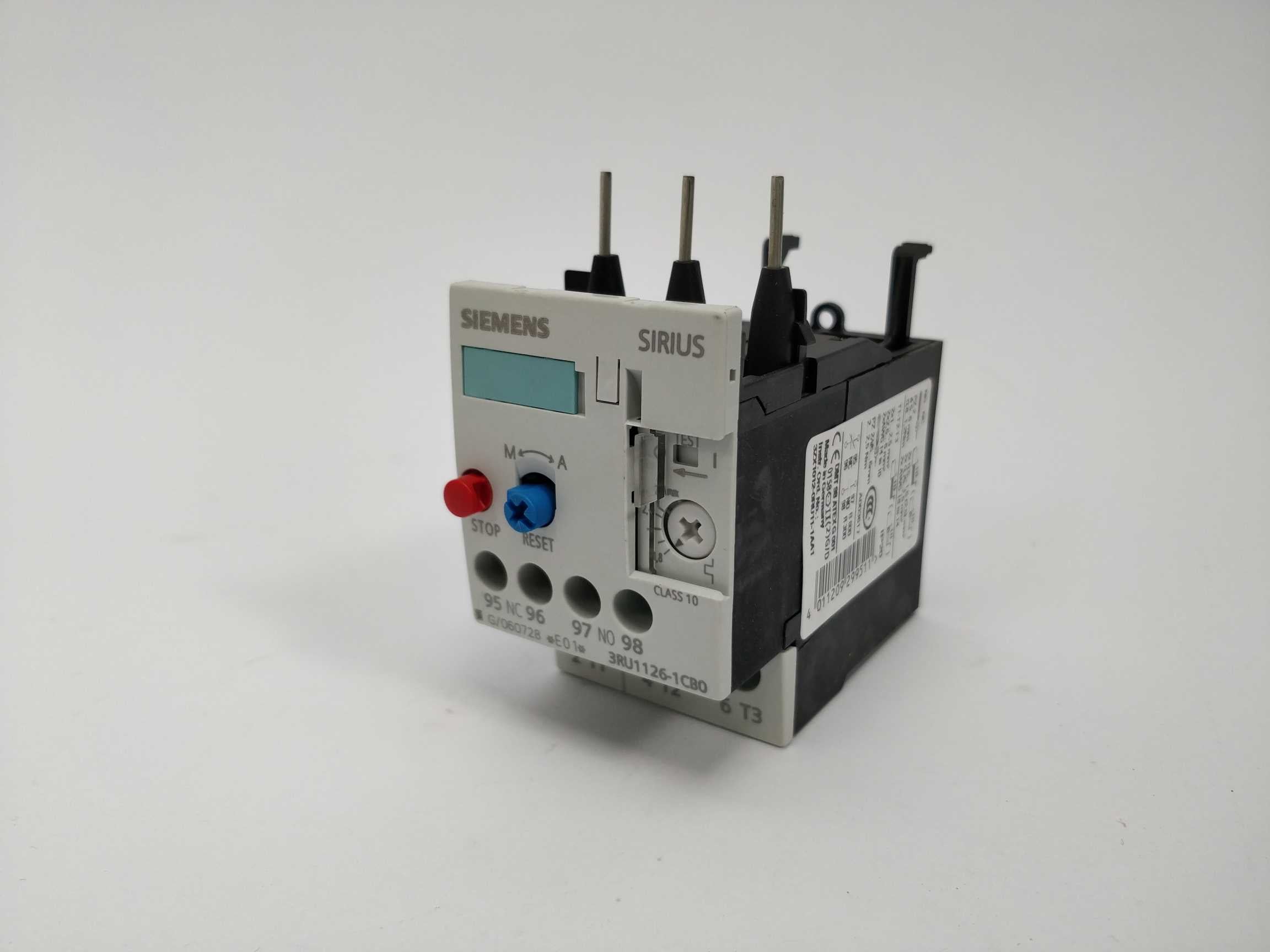 siemens-3ru1126-1cb0-siemens-overload-relay-1-8-2-5-a-e01_1.jpg Siemens 3RU1126-1CB0 Siemens overload relay 1.8 ... 2.5 A, E01