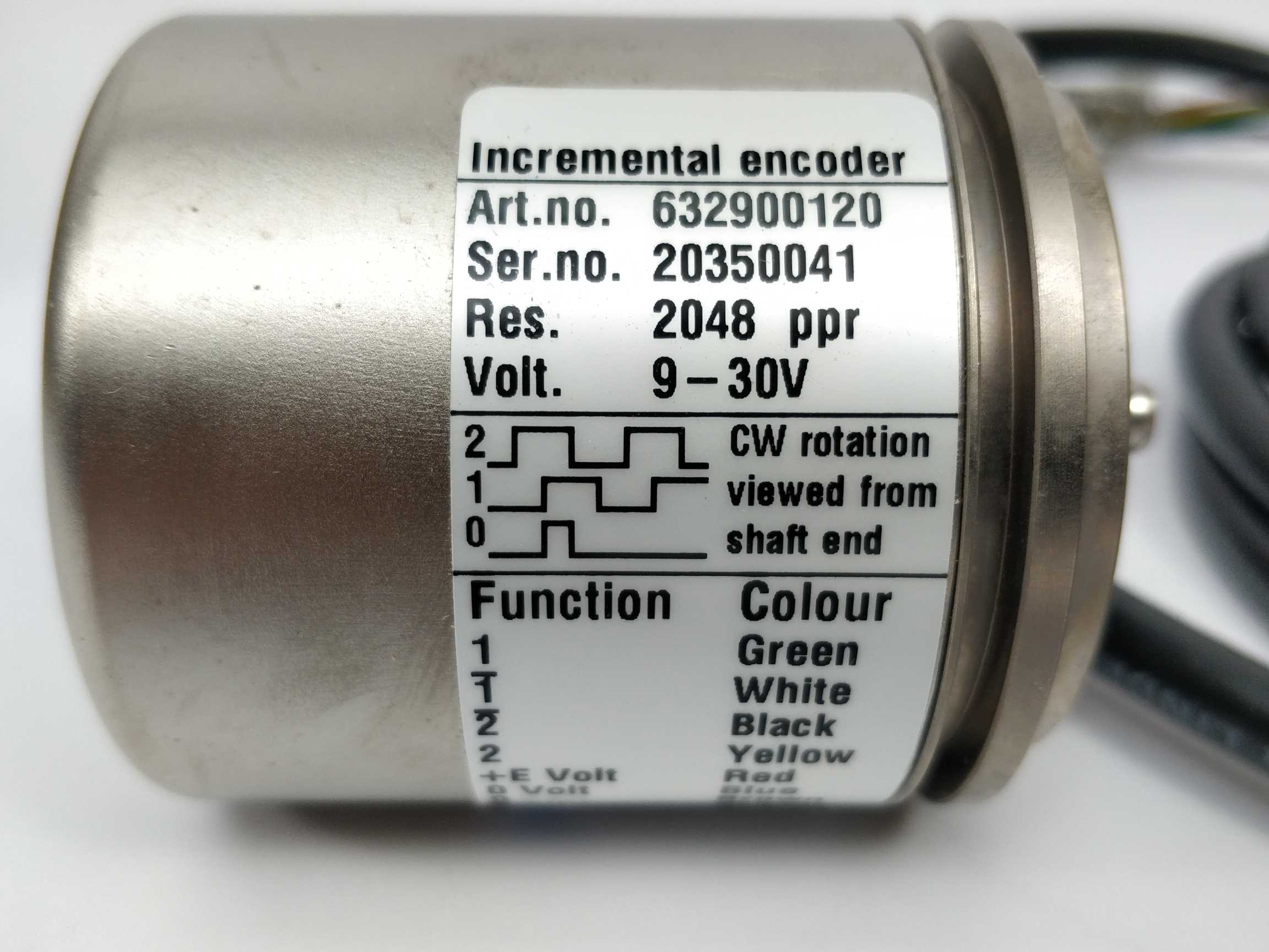 Leine & Linde 632900120 Incremental Encoder 2048 ppr Online Hot Salg