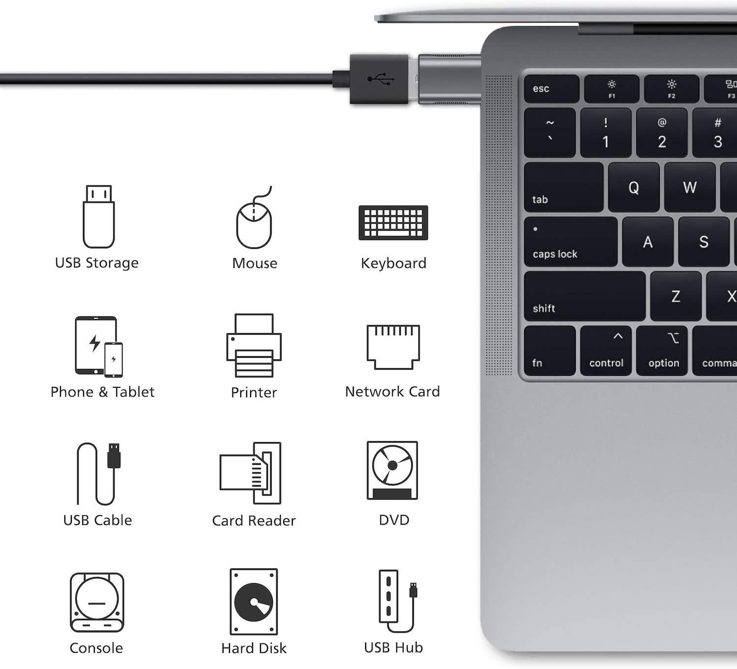 nordic-a-usb-3-0-otg-usb-hun-til-c-mandlige-adapter-metal-sort_1.jpg NÖRDIC A USB 3.0 OTG USB hun til C mandlige adapter metal sort på udsalg