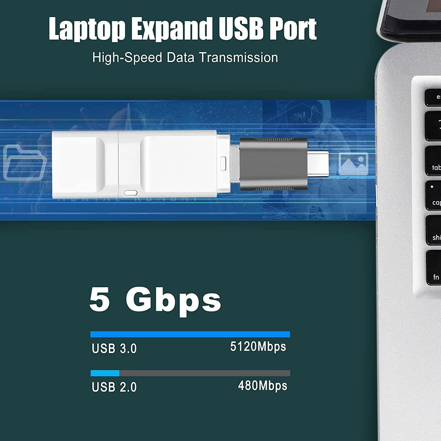 nordic-a-usb-3-0-otg-usb-hun-til-c-mandlige-adapter-metal-sort_3.jpg NÖRDIC A USB 3.0 OTG USB hun til C mandlige adapter metal sort på udsalg