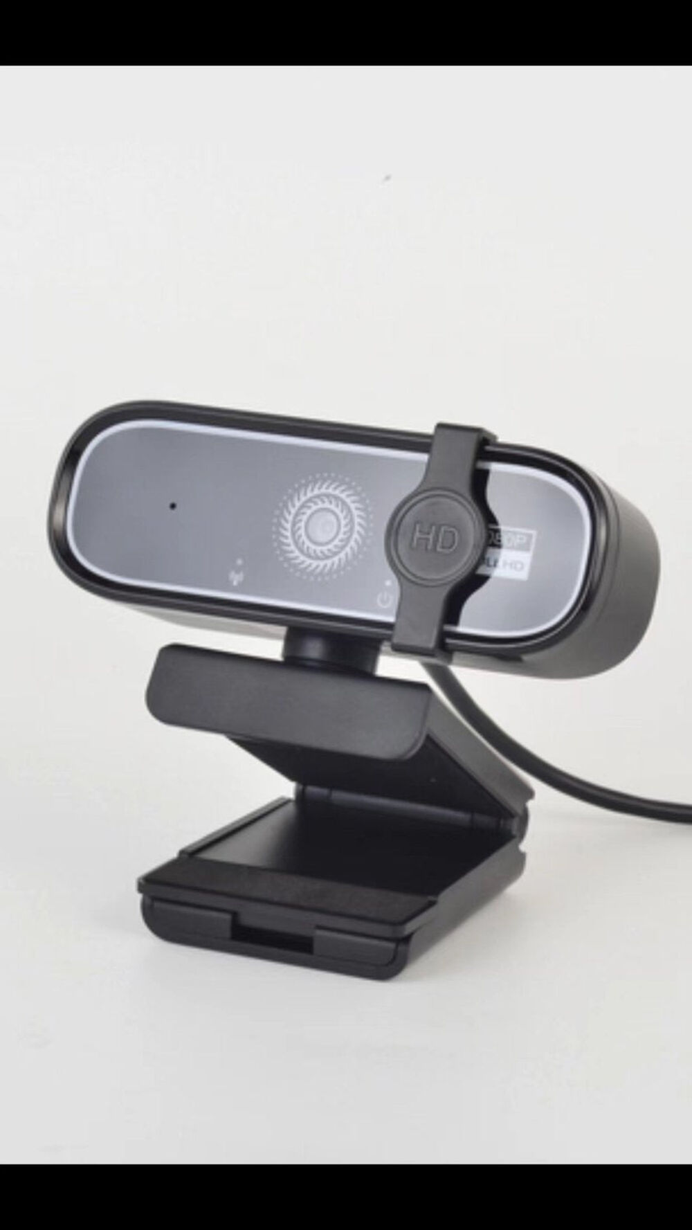 NÖRDIC USB Webcam 1080P Full HD 30fps med mikrofon, der kan drejes 360 grader 2MP autofokus