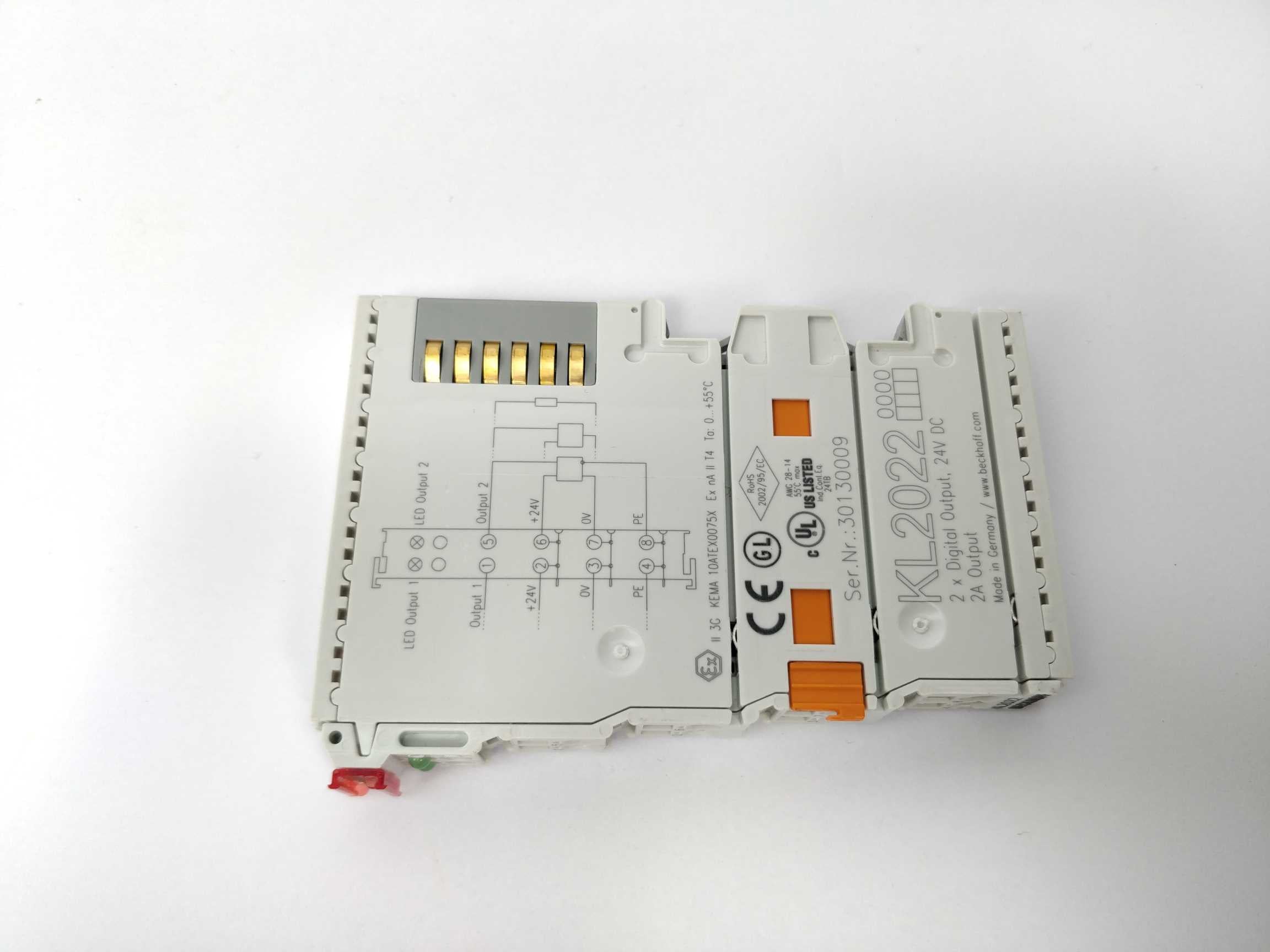 beckhoff-kl2022-2-x-digital-output-24v-dc-2a-output_1.jpg Beckhoff KL2022 2 x Digital Output 24V DC 2A Output