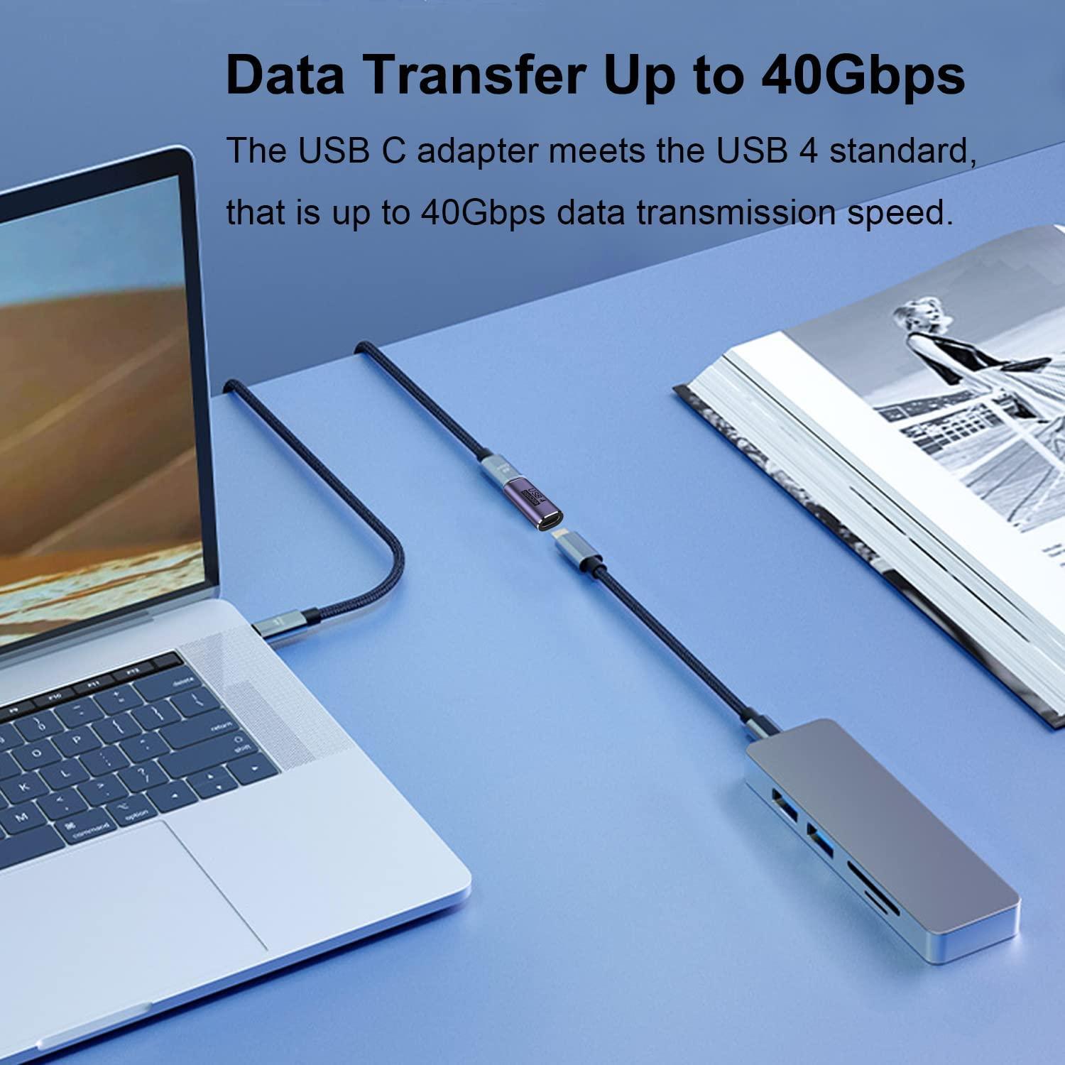 NÖRDIC USB4 forlængeradapter hun til hun 40G 8K60Hz PD100W Online salg