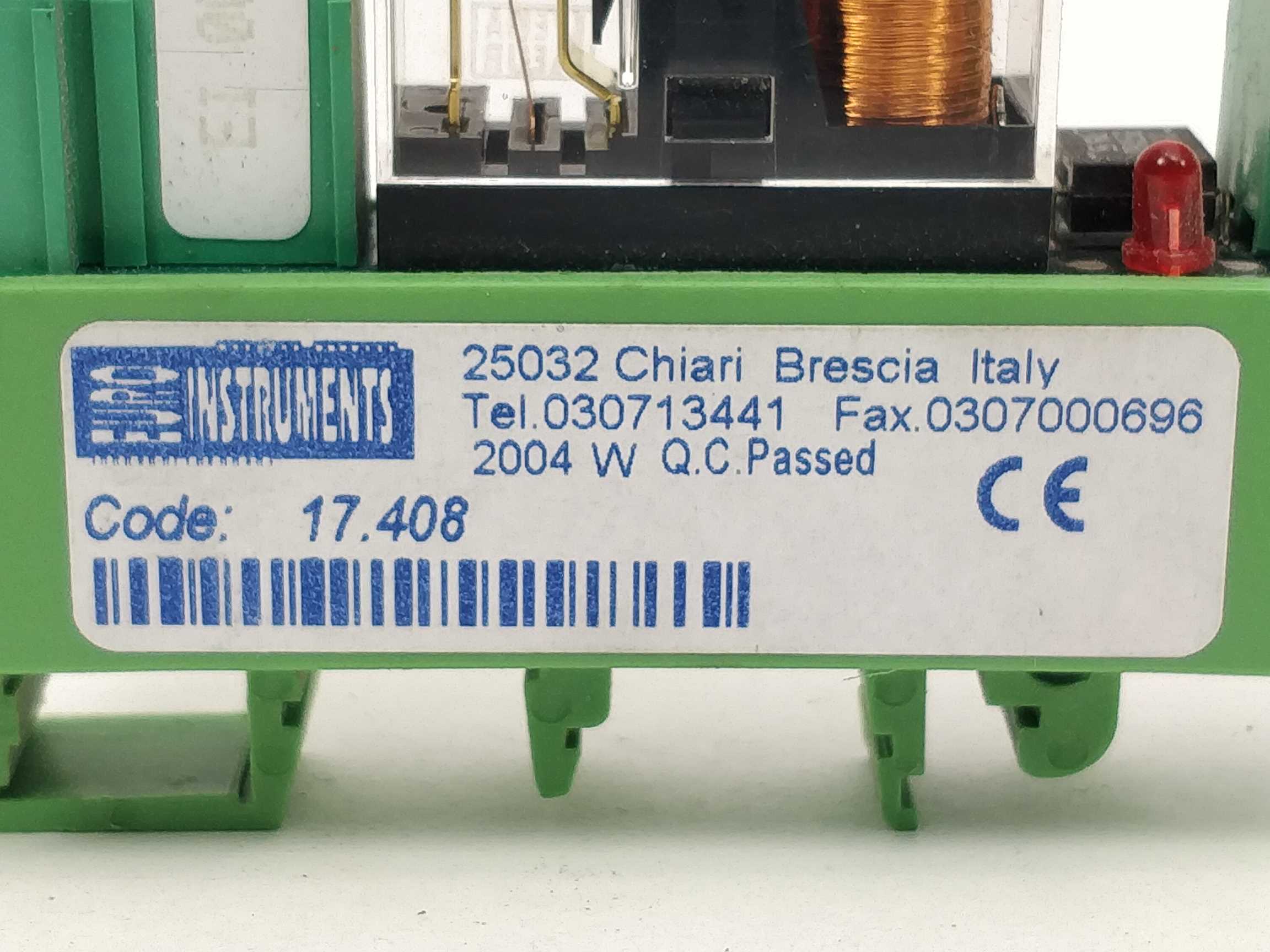 EURO Instruments 17.408 Mechanical relay module & G2R-1 Levere
