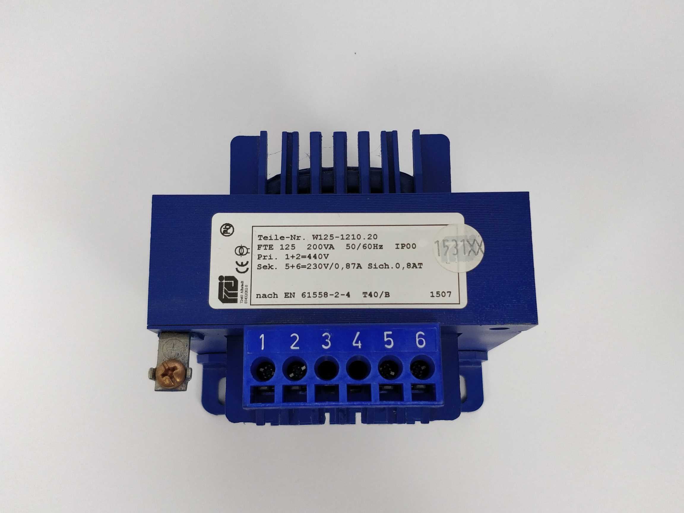 frei-w125-1210-20-fte-125-transformer-200va_1.jpg Frei W125-1210.20 FTE 125 Transformer 200VA Online salg