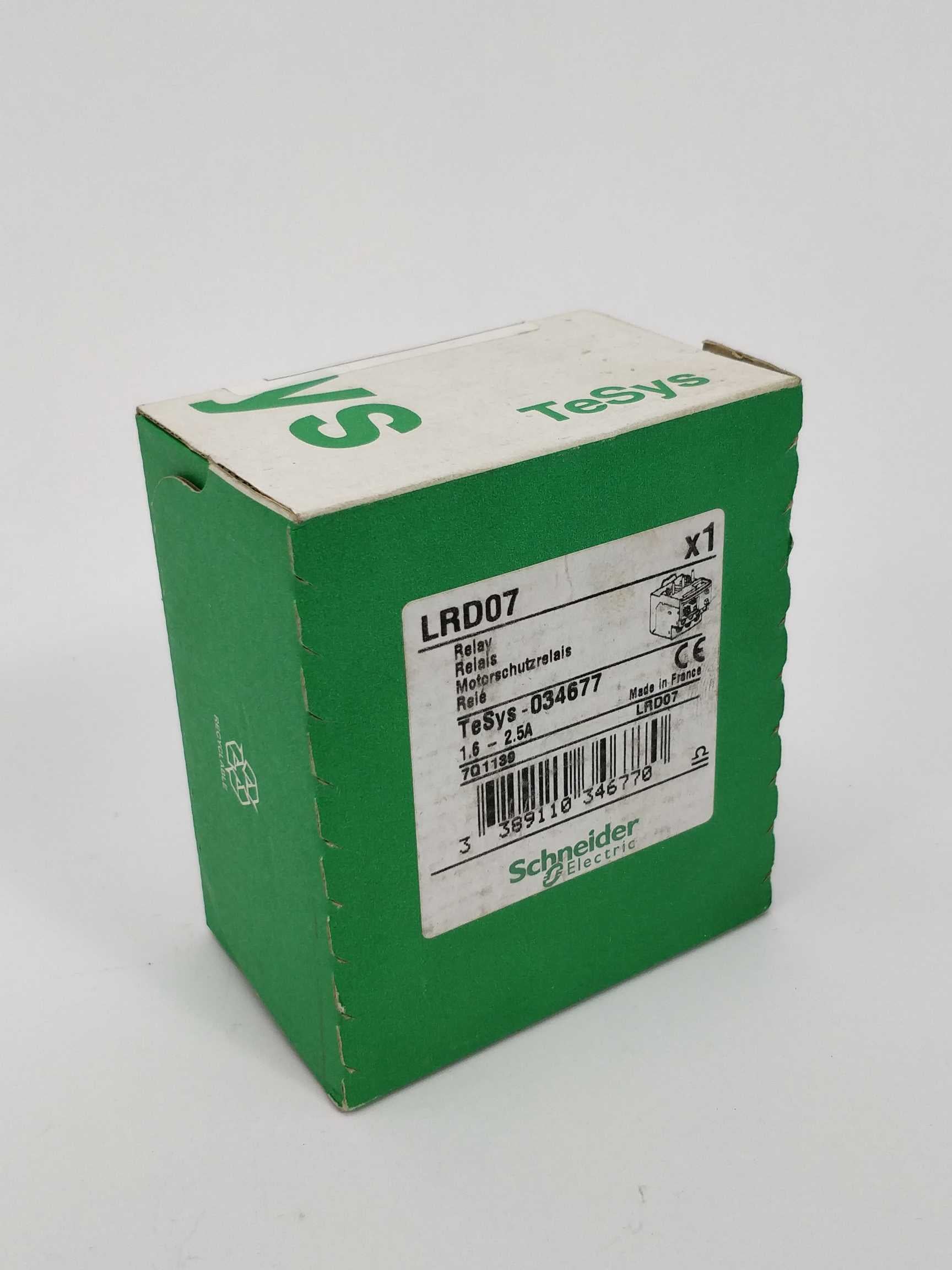 schneider-electric-lrd07-tesys-034677-1-6-2-5a-relay_1.jpg Schneider Electric LRD07 TeSys-034677 1.6-2.5A Relay