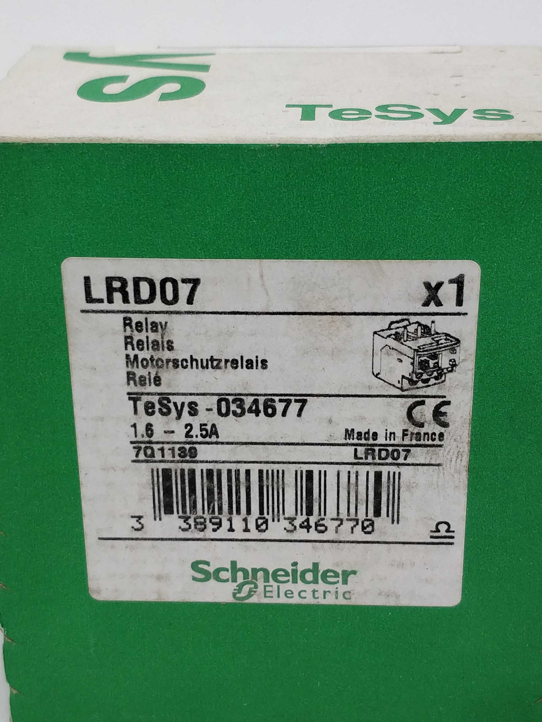 schneider-electric-lrd07-tesys-034677-1-6-2-5a-relay_2.jpg Schneider Electric LRD07 TeSys-034677 1.6-2.5A Relay