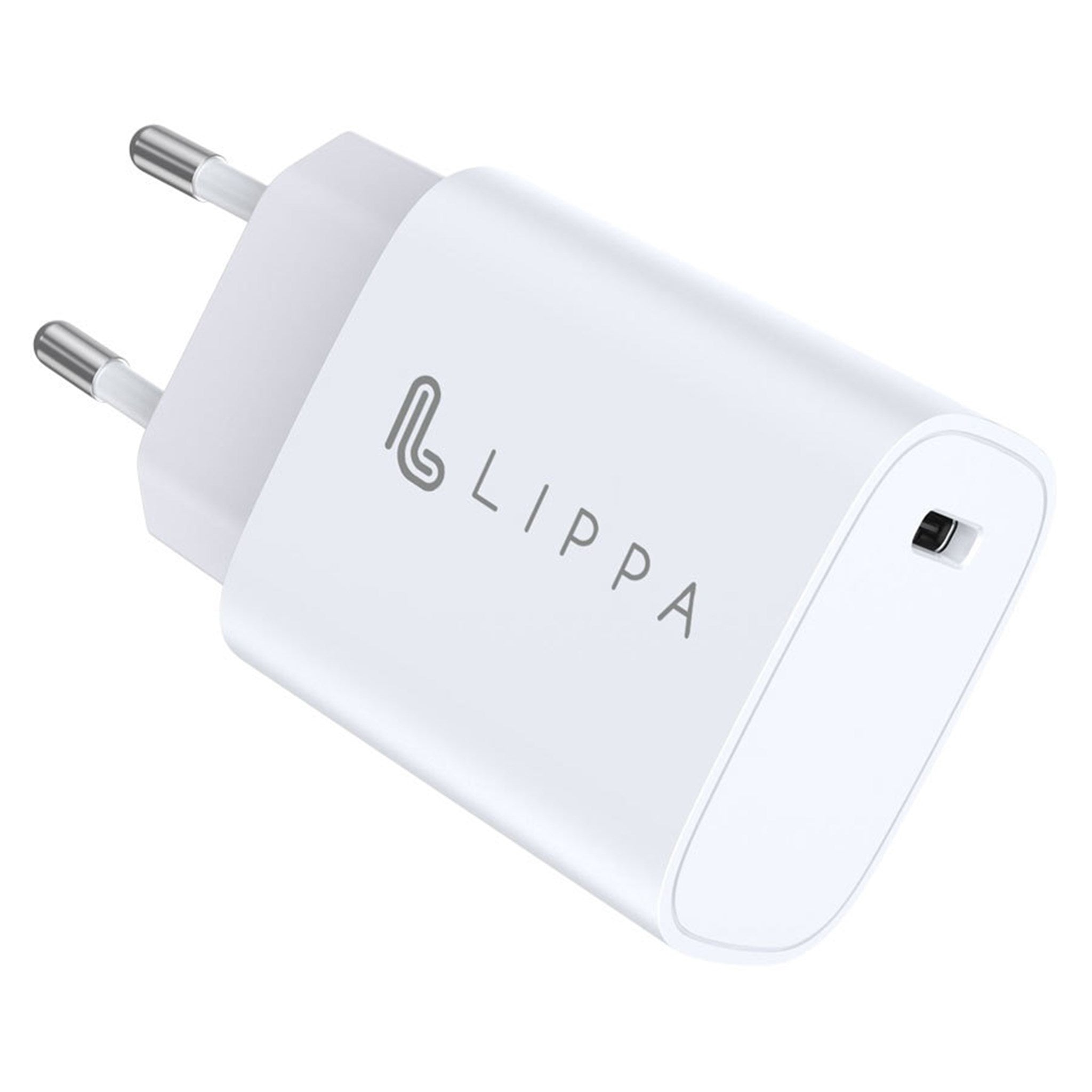 20W USB-C PD oplader, hvid