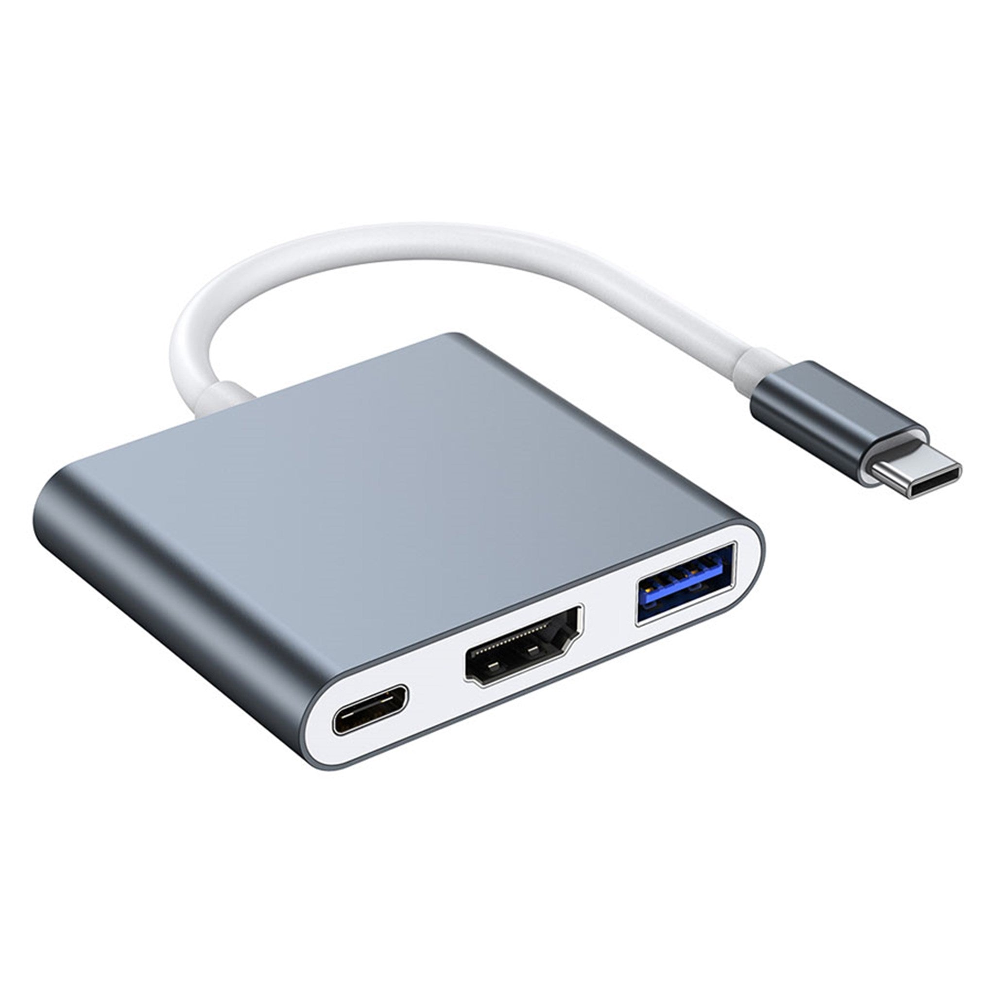 3-in-1 60W USB-C PD 4K HDMI Hub