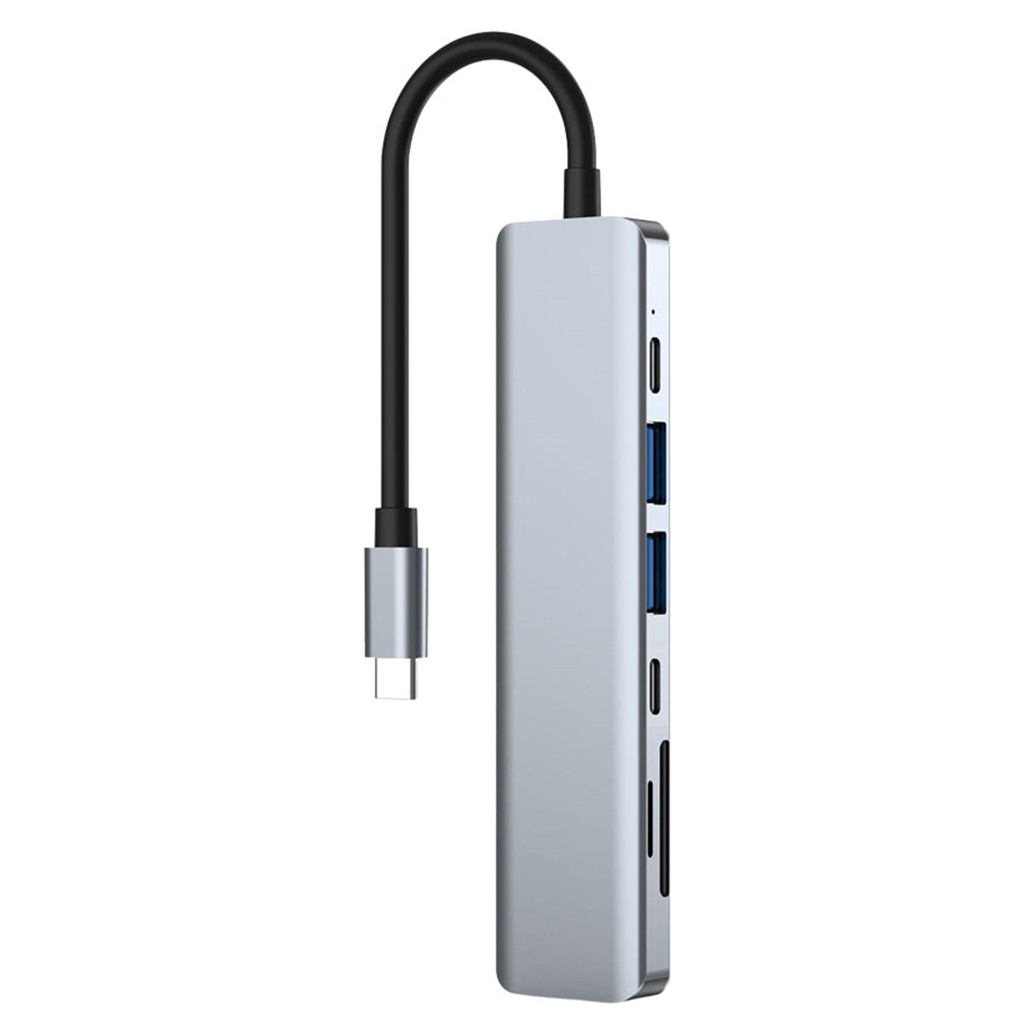 7-i-1 60W USB-C PD 4K HDMI Hub