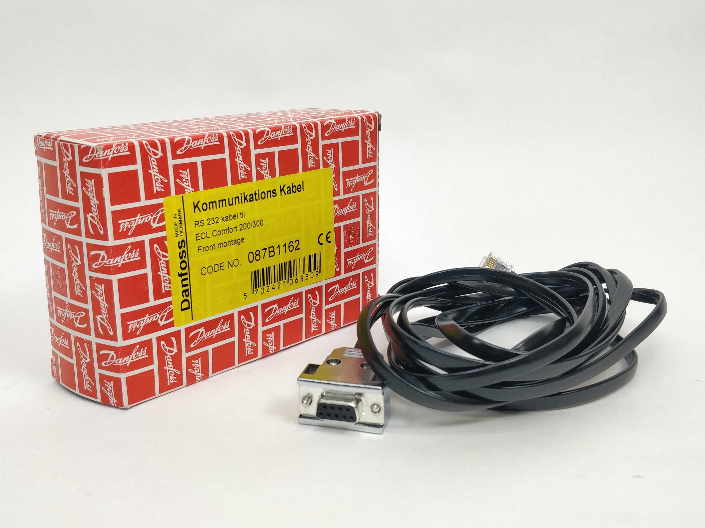 Danfoss 087B1162 RS 232 Cable For ECL Comfort 200/300 Rabat