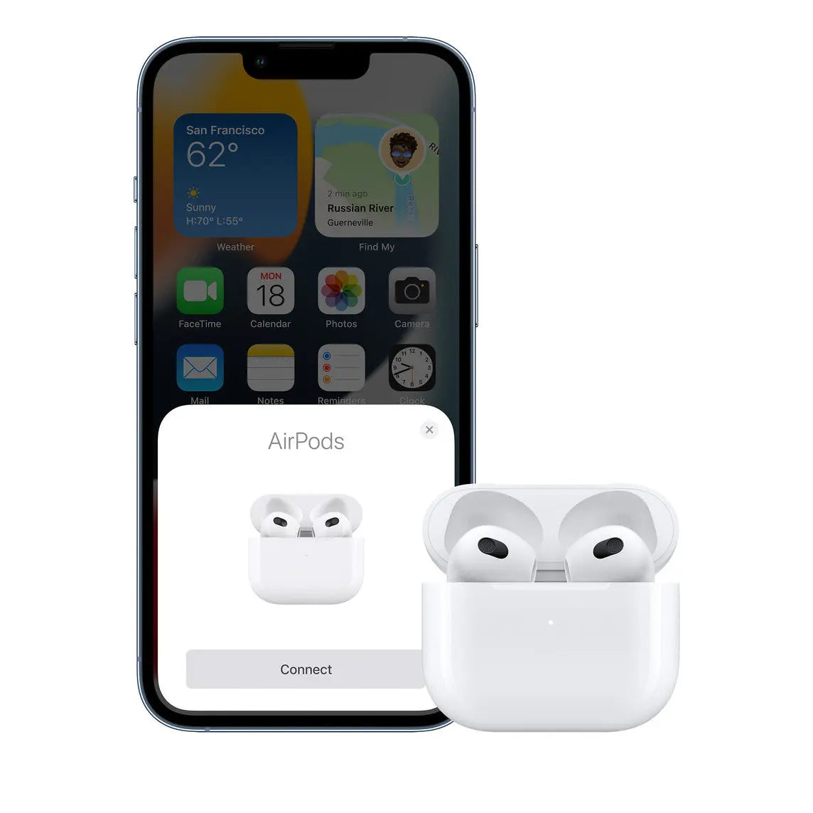 Apple AirPods (3. generation) med MagSafe