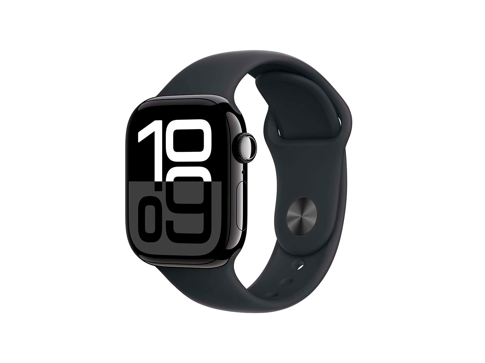 Apple Watch Series 10 GPS 42mm Jet Black Alu M/L