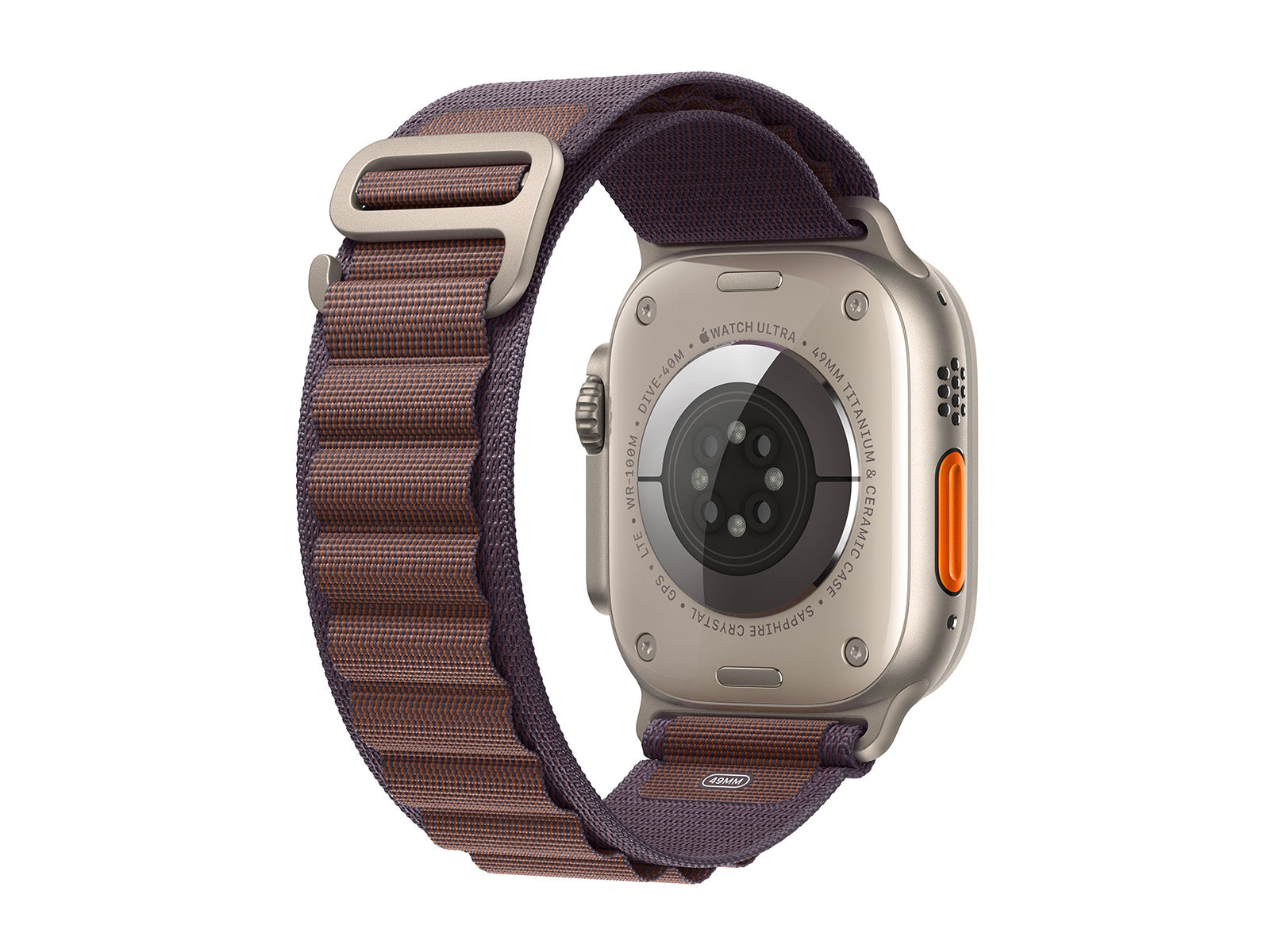 Apple Watch Ultra 2 GPS/Cell, 49mm Titanium Indigo Alpine loop S