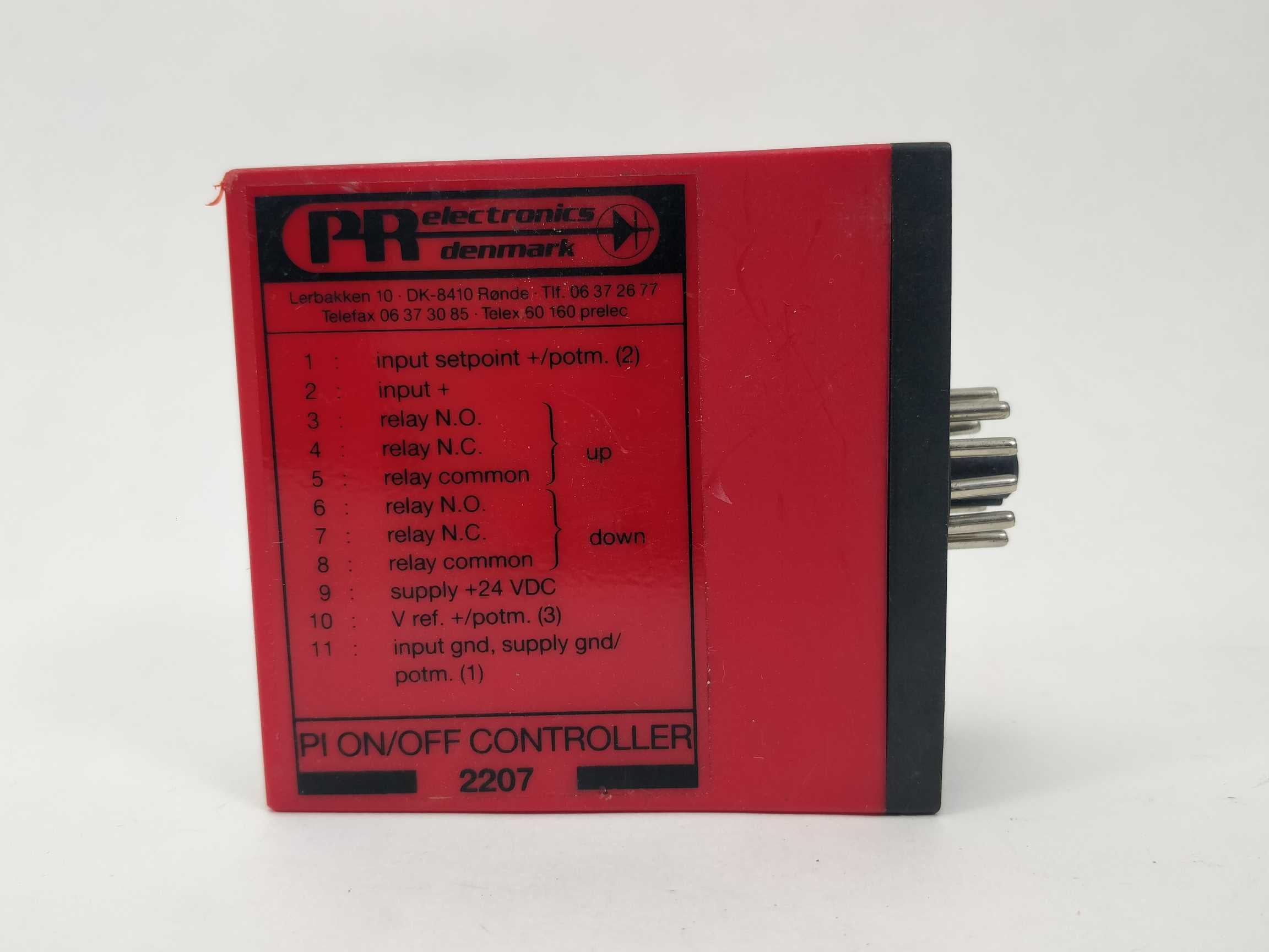 PR Electronics 2207 B0A3 PI ON/OFF CONTROLLER Udsalg