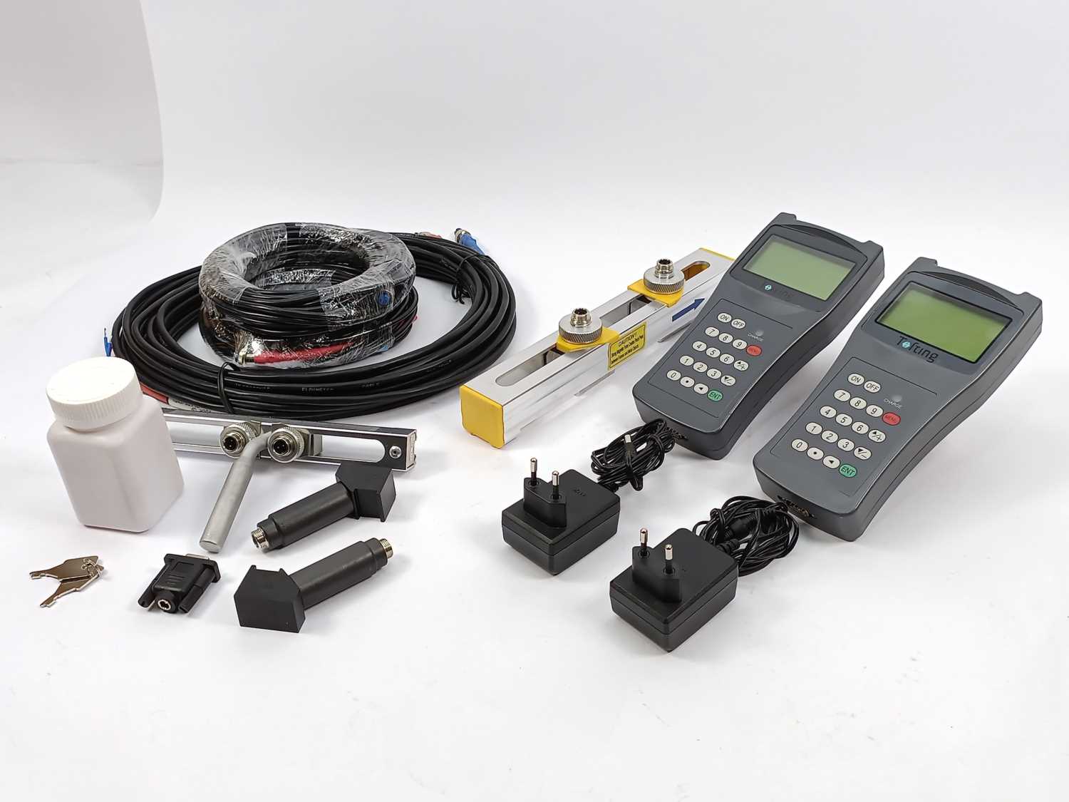 Tofting TDS-100H Portable Ultrasonic Flowmeter w/ TF-100P (unlabled) Online Hot Salg