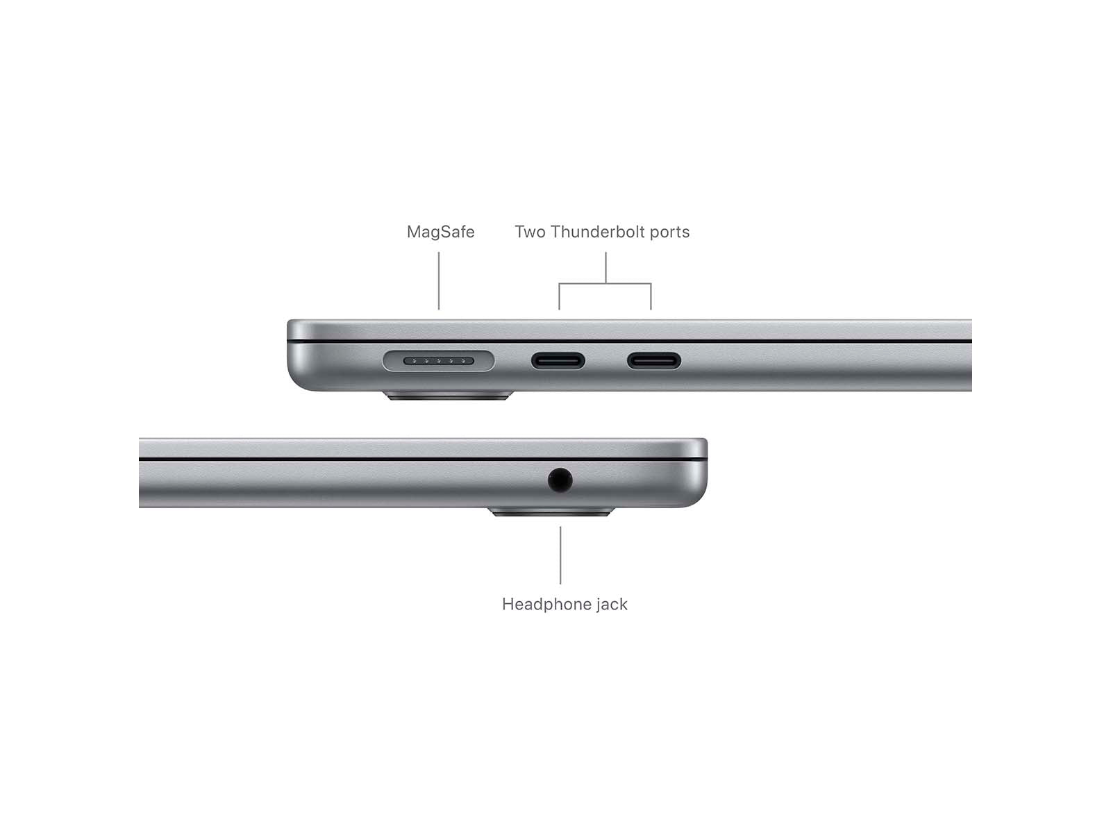 Apple MacBook Air 13.6 16GB 256GB Apple M3 8-core Space grey