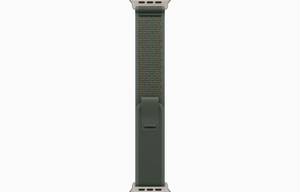 Apple Watch Ultra 2 GPS/Cell, 49mm Titanium Green/Grey Trail loop S/M Hot på udsalg