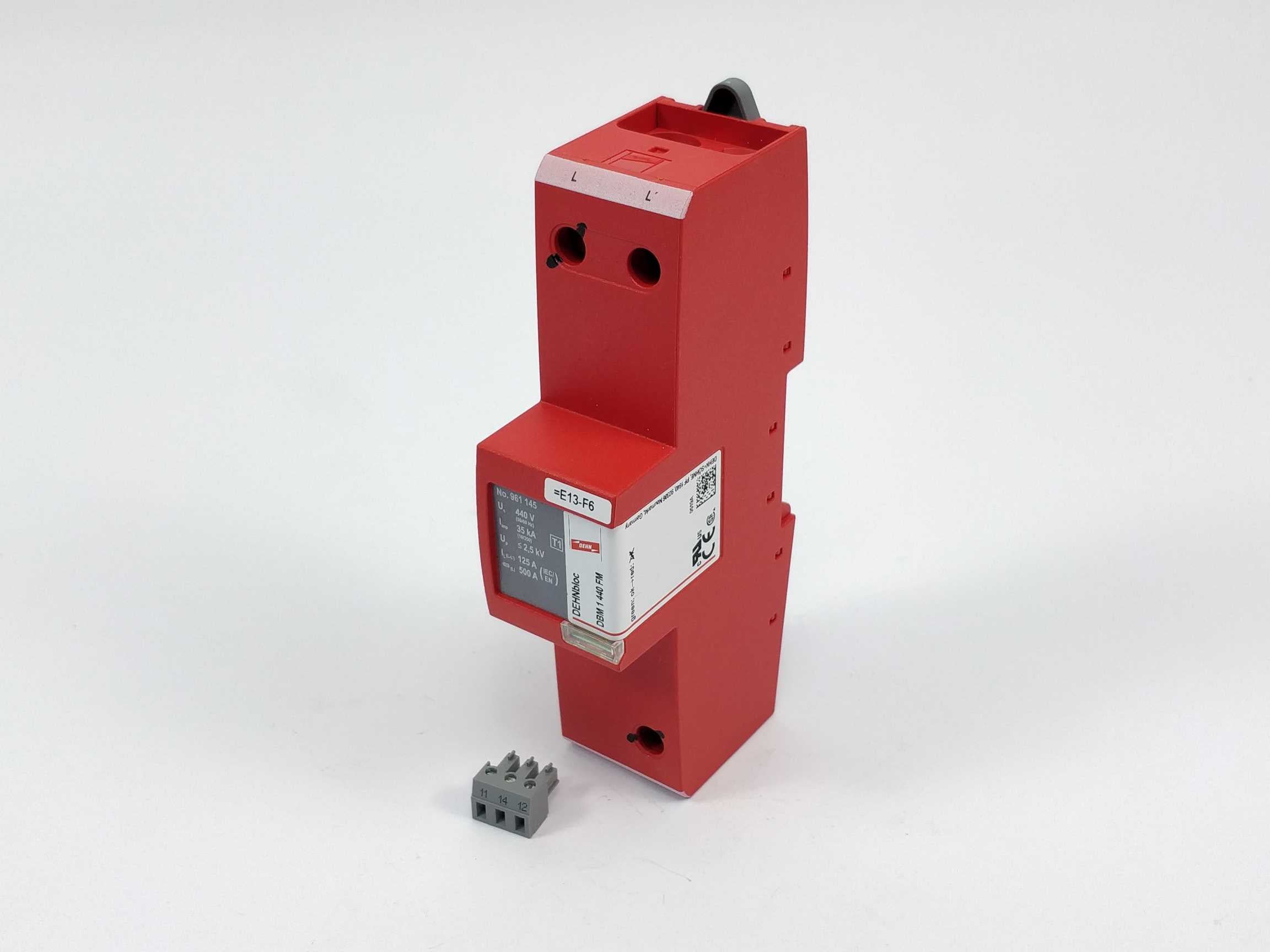 dehn-961145-dbm-1-440-fm-lightning-current-arrester_1.jpg DEHN 961145 DBM 1 440 FM Lightning current arrester