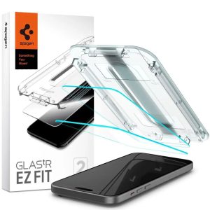 Spigen GLAS.TR "EZ FIT" 2-PACK IPHONE 15 CLEAR