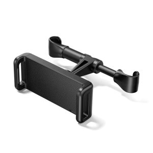 Ugreen car smartphone tablet holder for headrest black