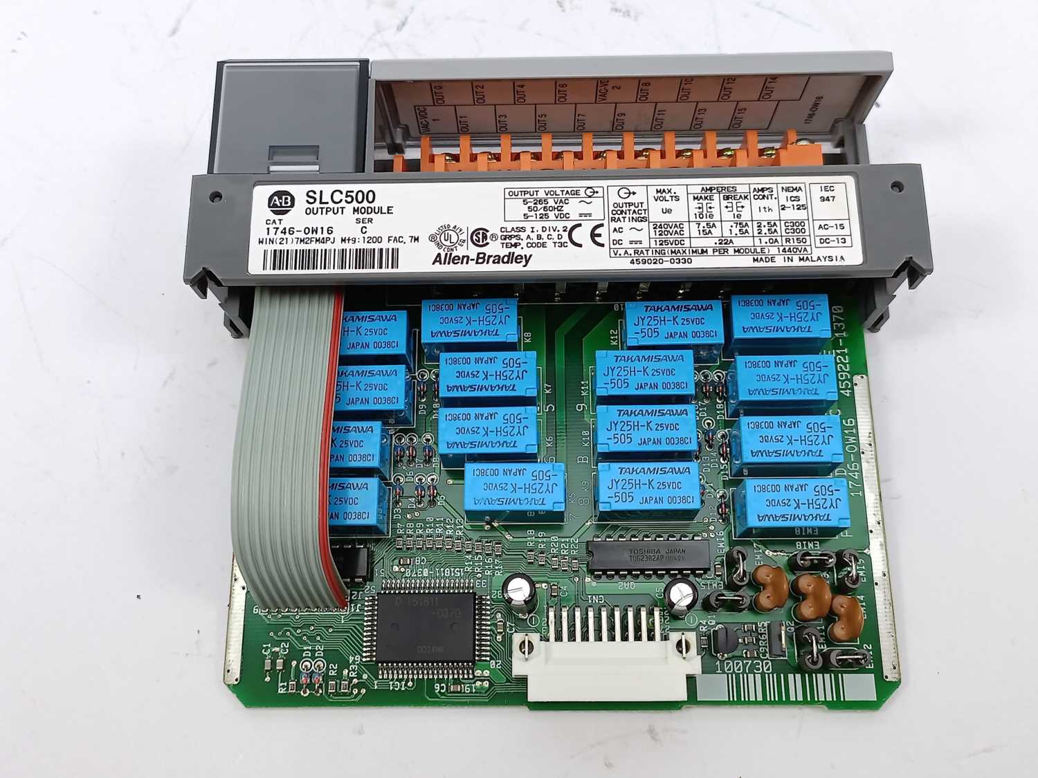 AB 1746-OW16 SLC 500 Output Module Ser. C Levere
