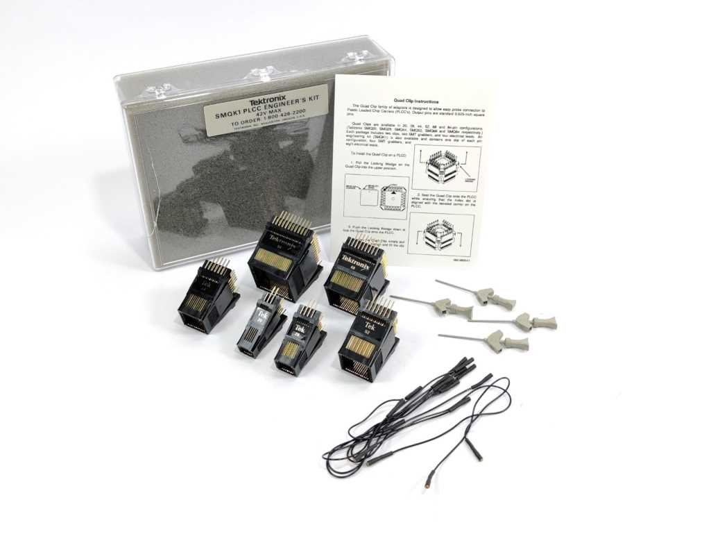 Tektronix SMQK1 PLCC Engineer's kit 42v max Mode