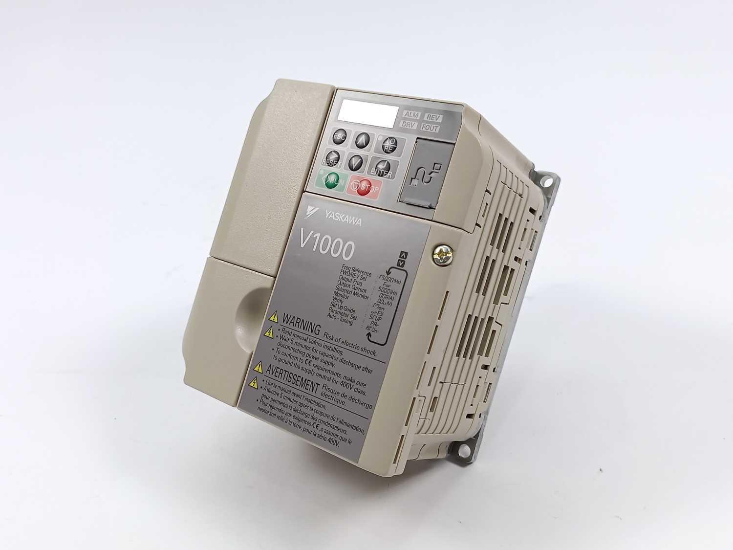 yaskawa-cimr-vc4a0001baa-vza40p2baa-v1000-compact-ac-drive_0.jpg YASKAWA CIMR-VC4A0001BAA VZA40P2BAA V1000 Compact AC Drive