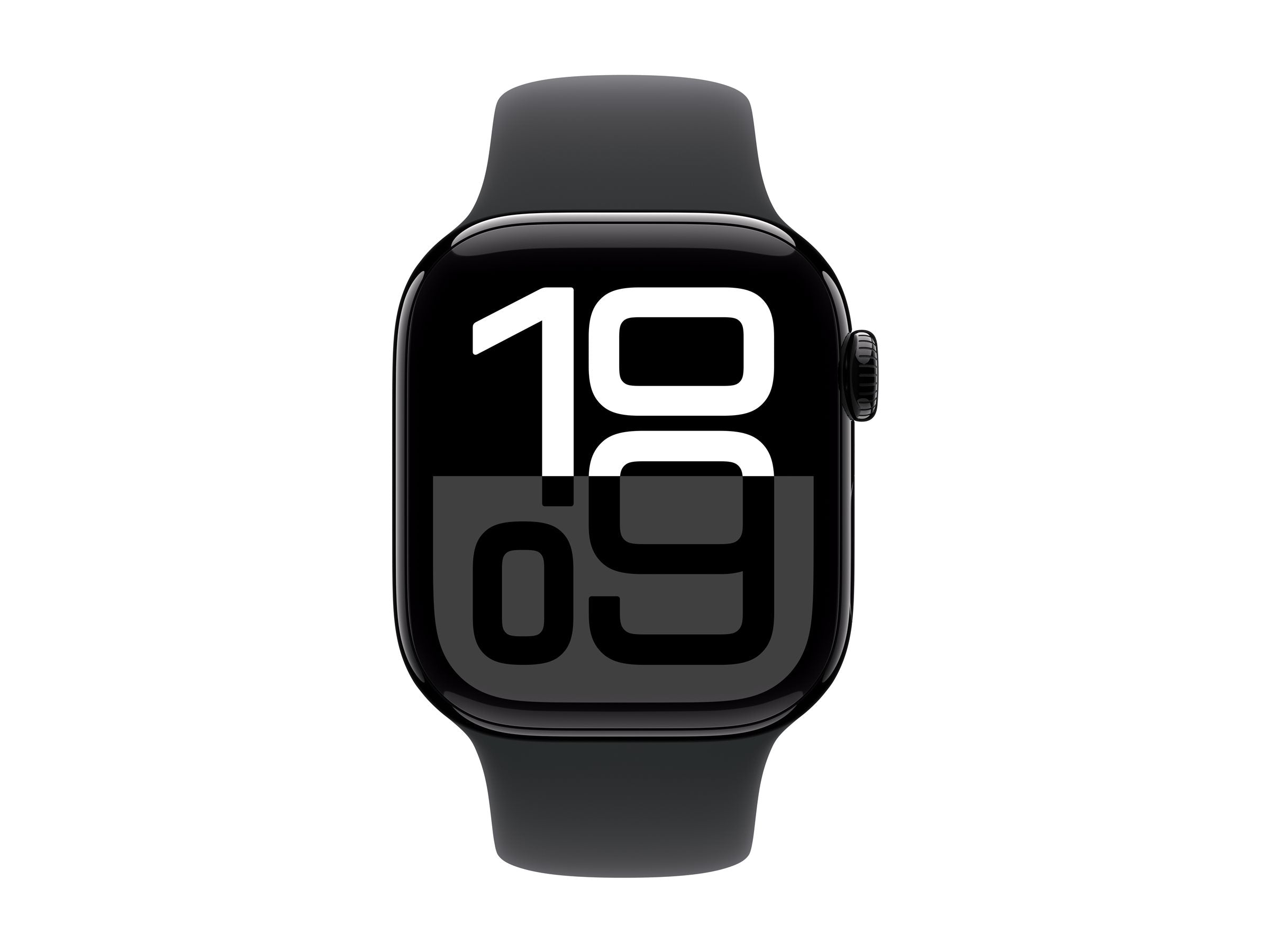 Apple Watch Series 10 GPS 42mm Jet Black Alu S/M Online Hot Salg