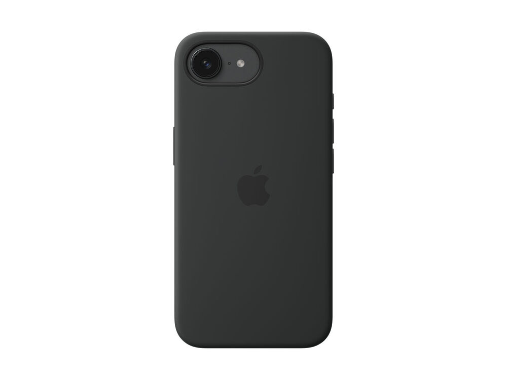 iPhone 16e Silicone Cover – Sort Mode