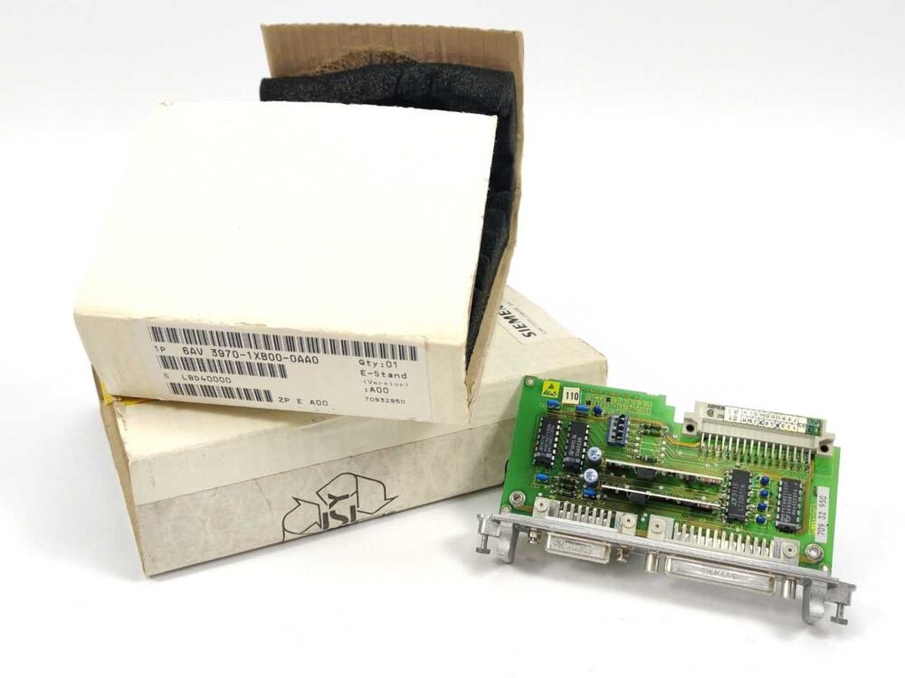 Siemens 6AV3970-1XB00-0AA0 INTERFACE MODULE V24/TTY