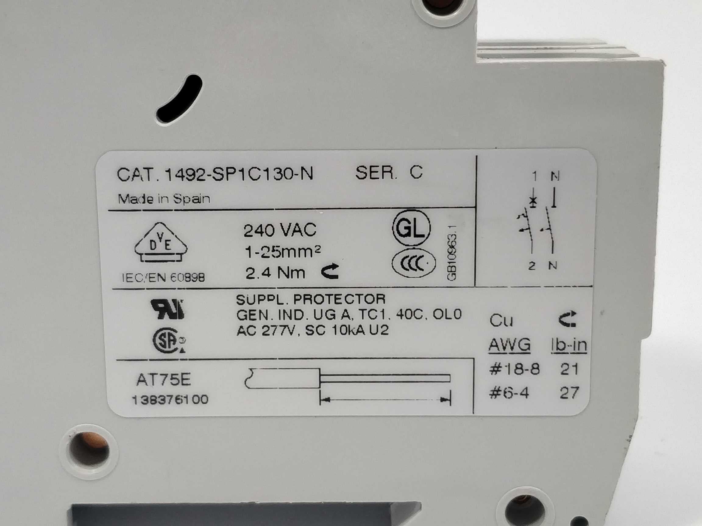 ab-1492-sp1c130-n-circuit-breaker-13-amp-ser-c_2.jpg AB 1492-SP1C130-N Circuit breaker 13 AMP Ser. C