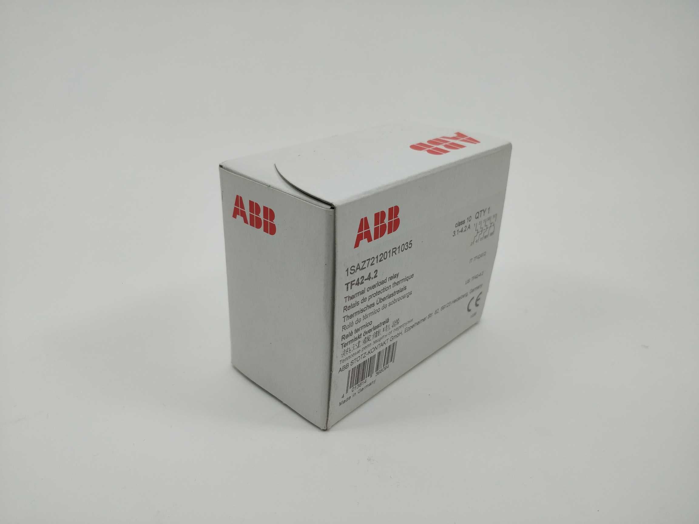 abb-1saz721201r1035-tf42-4-2-thermal-overload-relay-3-1-4-2-a_3.jpg ABB 1SAZ721201R1035 TF42-4.2 Thermal Overload Relay 3.1 - 4.2 A