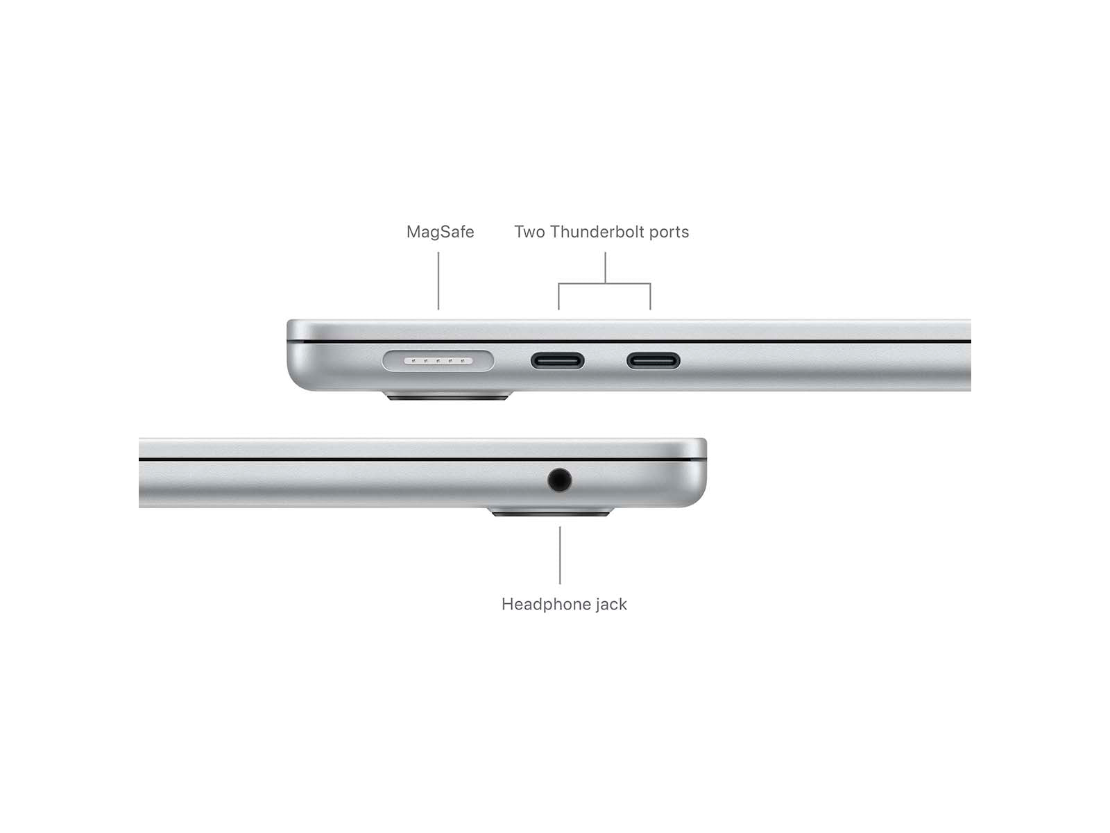 Apple MacBook Air 13.6 16GB 512GB Apple M3 10-core Sølv
