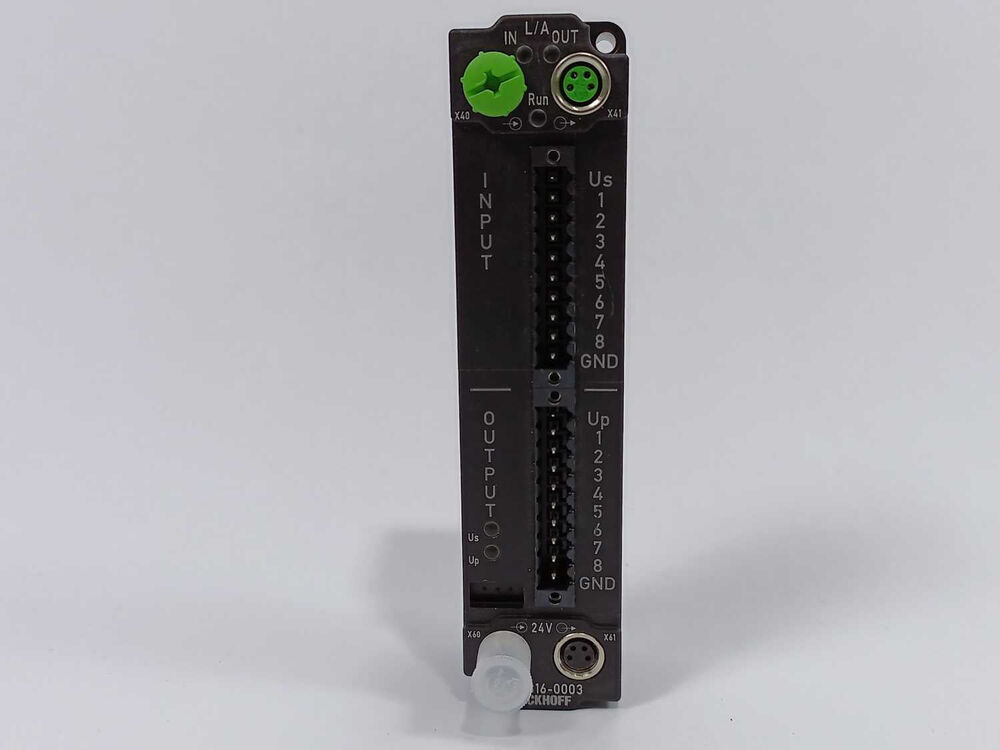 Beckhoff EP2316-0003 EtherCAT Box 8 Channel Input & 8 Channel Output Module Udsalg