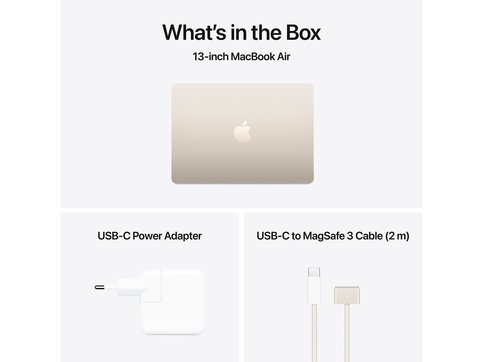 Apple MacBook Air 13.6 16GB 256GB Apple M4 8-core Stjernelys