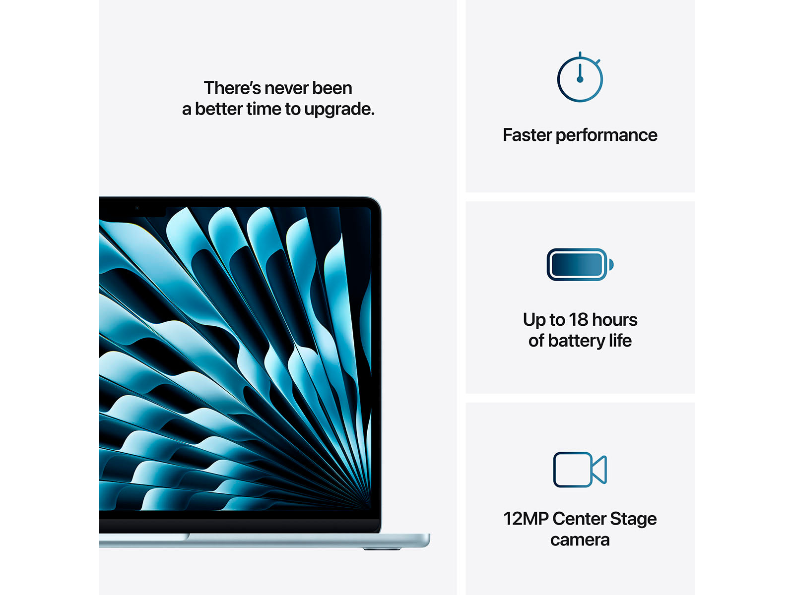 Apple MacBook Air 13.6 24GB 512GB Apple M4 10-core Himmelblå