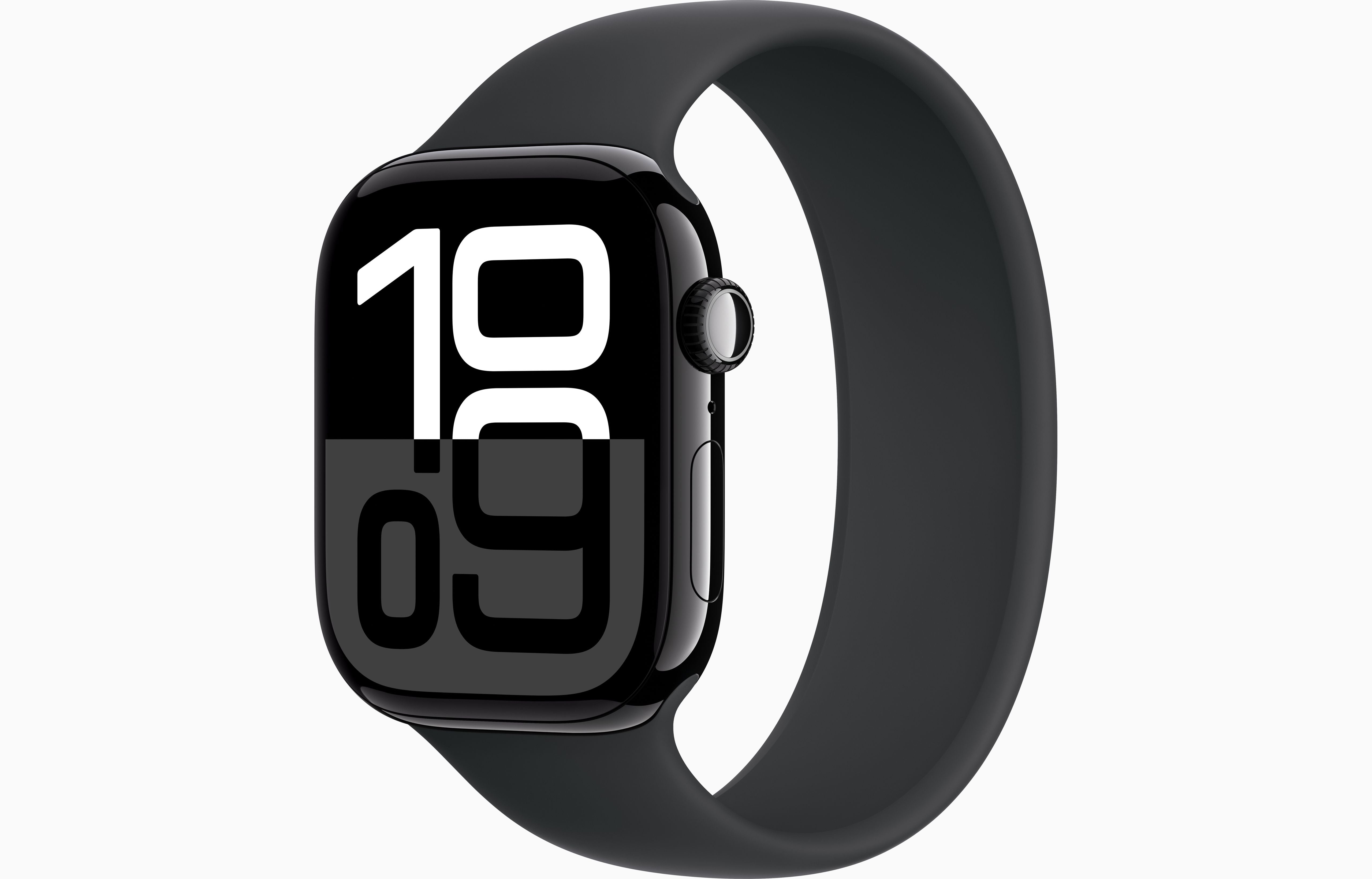 Apple Watch Series 10 GPS 46mm Jet Black Alu S/M