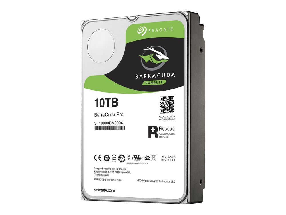 Harddisk Seagate Barracuda Pro ST10000DM0004 10TB 3.5 SATA-600 7200rpm