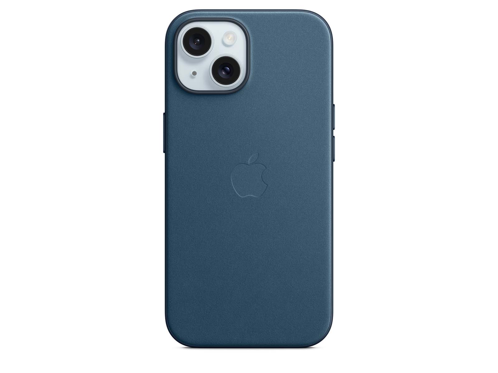 iPhone 15 FineWoven cover med MagSafe (stillehavsblå) Udsalg